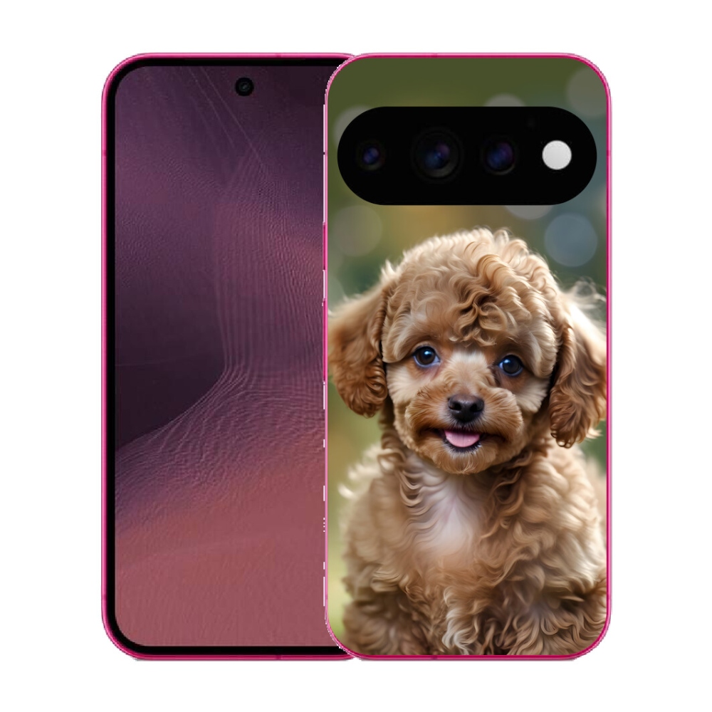 mmCase gél tok a Google Pixel 11-hez – aranyos pudli