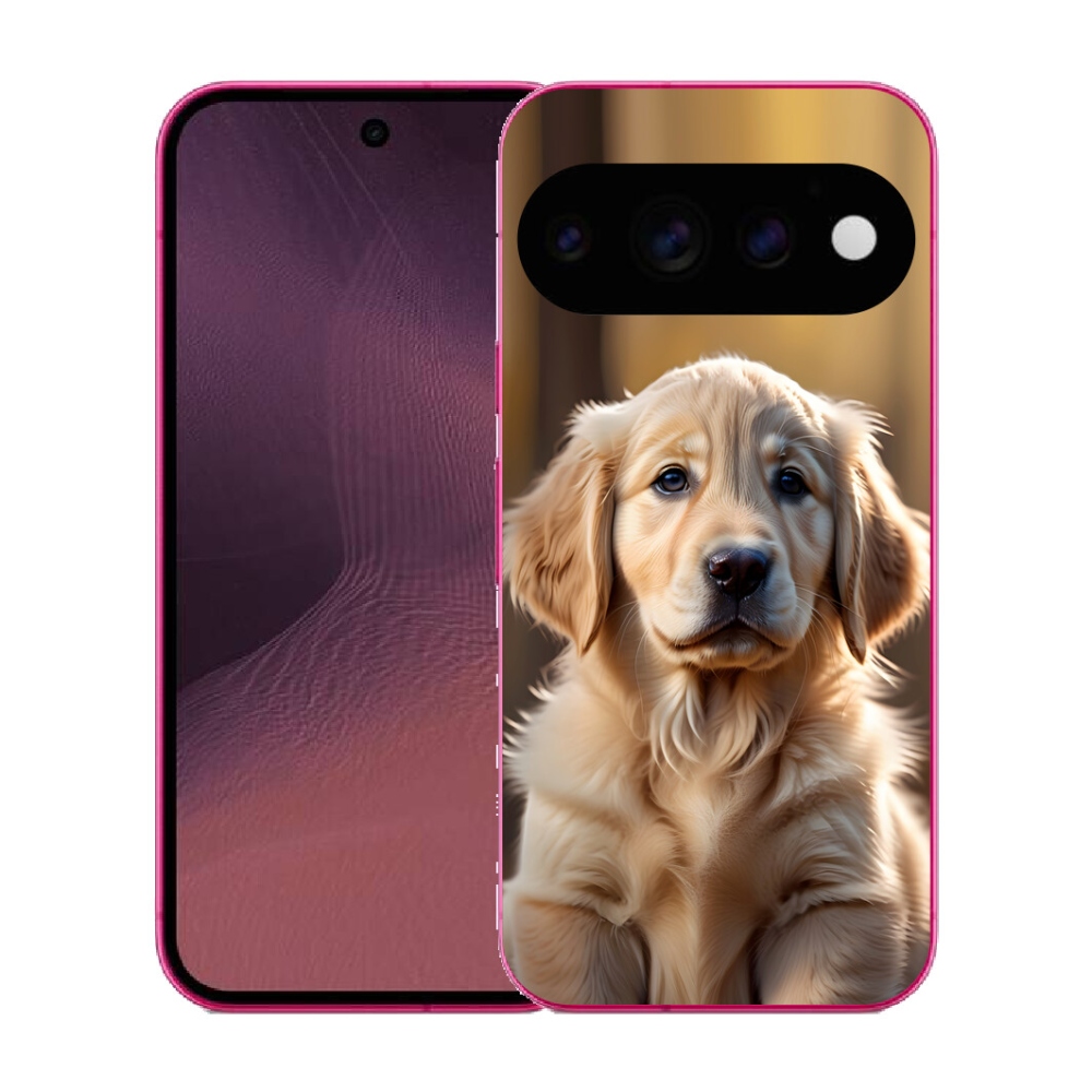 mmCase gél tok a Google Pixel 11-hez – aranyos arany retriever