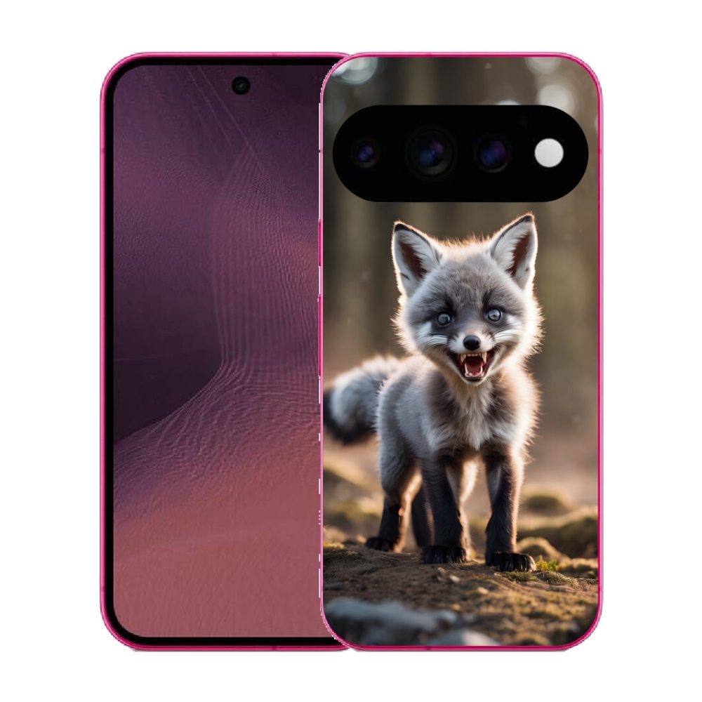 mmCase gél tok a Google Pixel 11-hez – dühös róka