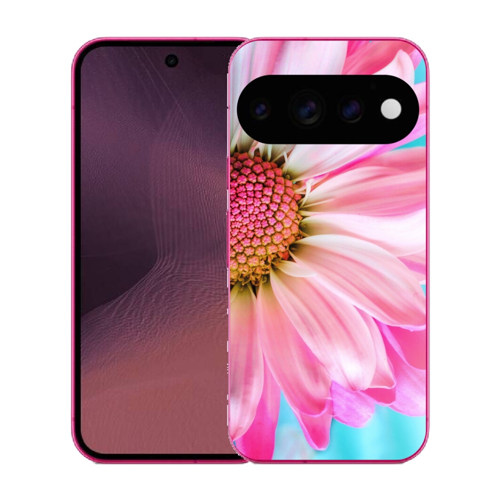 mmCase gél tok a Google Pixel 11-hez – rózsaszín virág