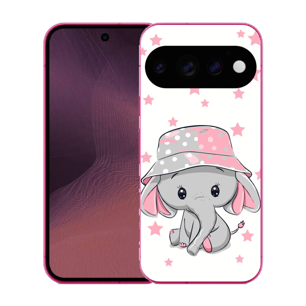 mmCase gél tok a Google Pixel 11-hez – rózsaszín elefánt