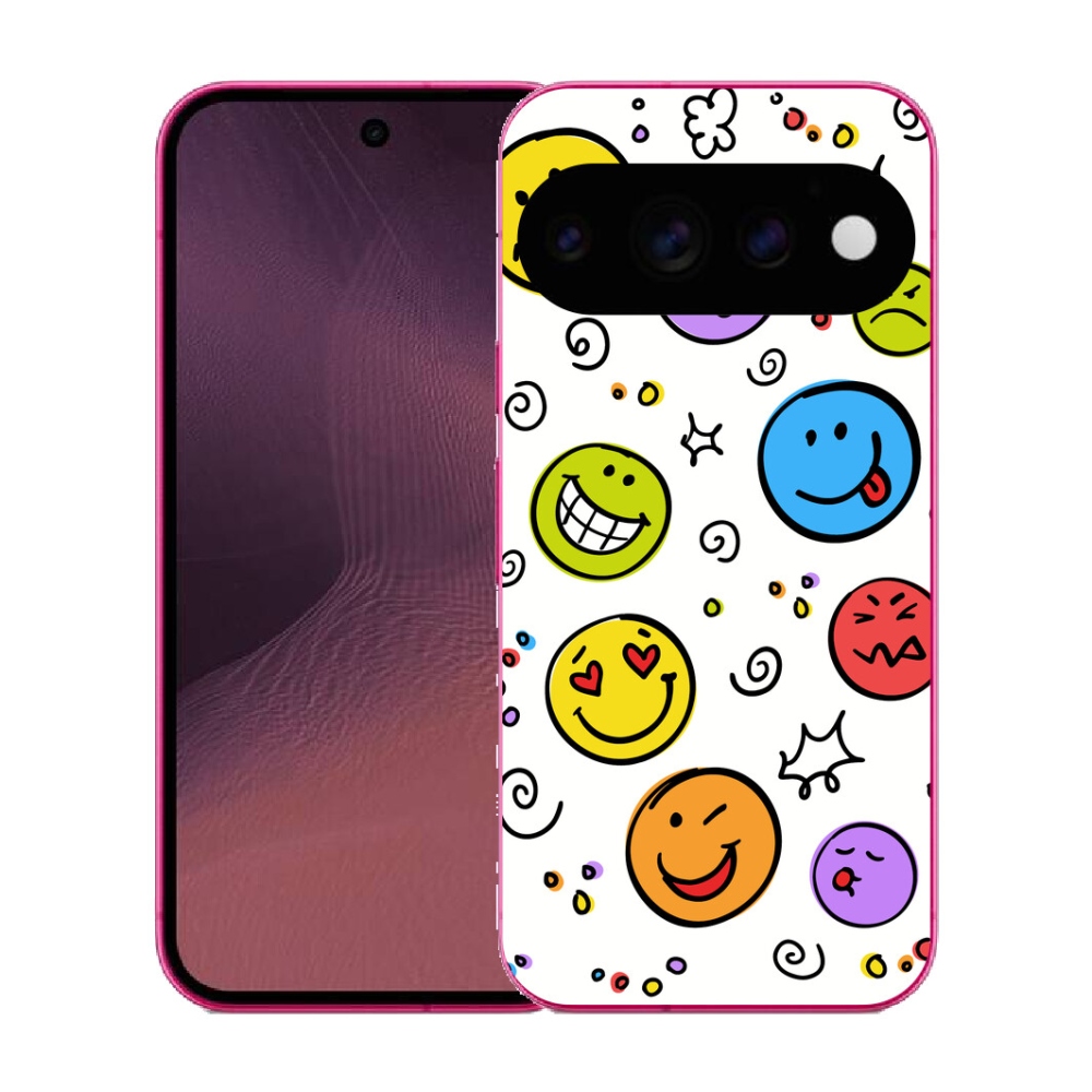 mmCase gél tok a Google Pixel 11-hez – smiley-k