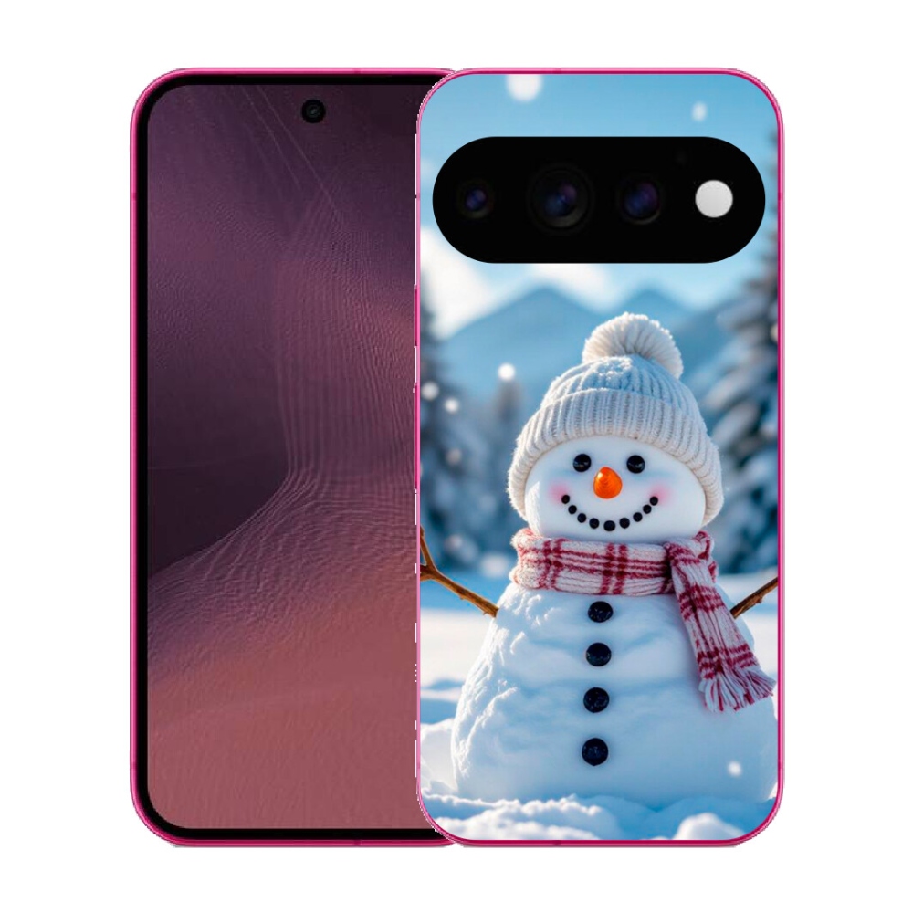 mmCase gél tok a Google Pixel 11-hez – hóember 3