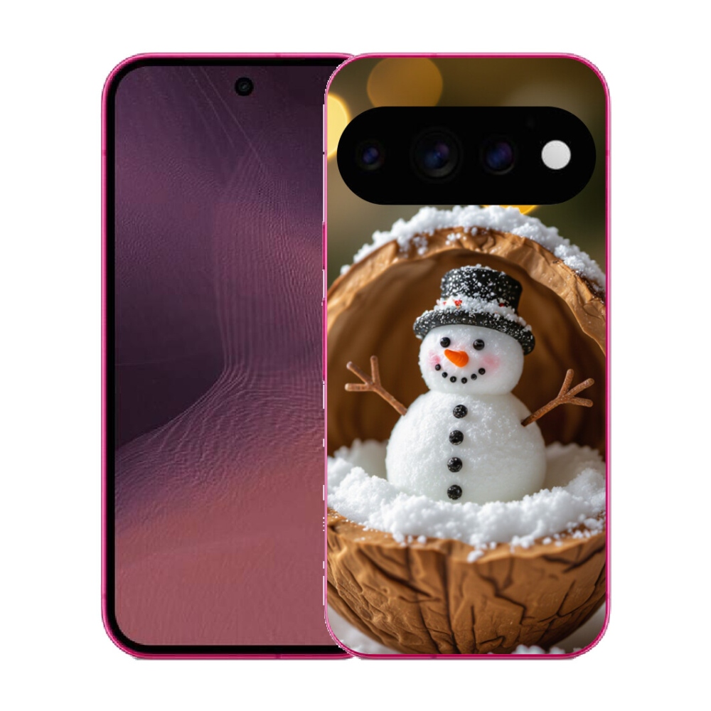 mmCase gél tok a Google Pixel 11-hez – hóember 4