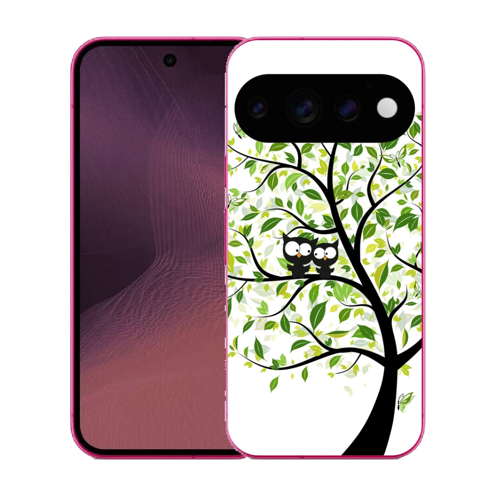 mmCase géltok a Google Pixel 11-hez – baglyok a fán