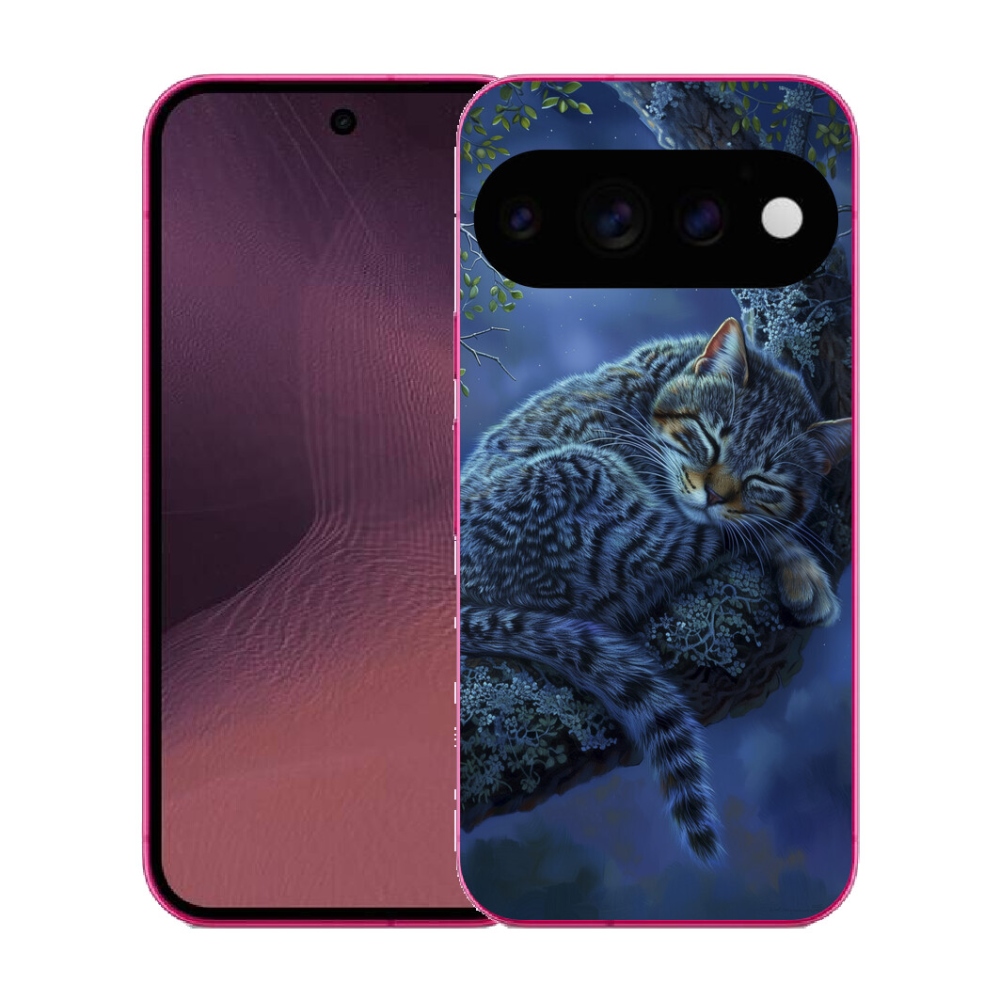 mmCase gél tok a Google Pixel 11-hez – alvó macska