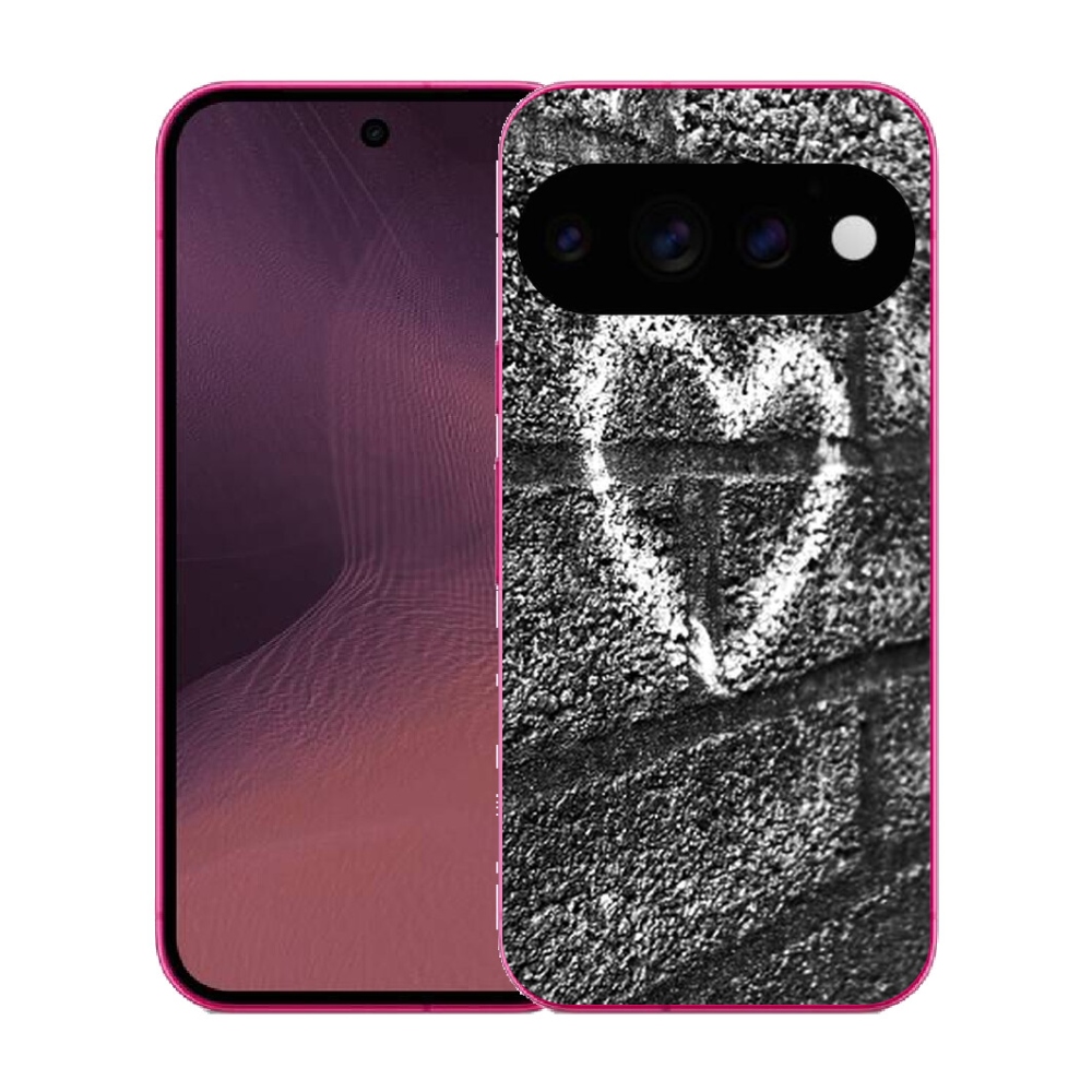 mmCase gél tok a Google Pixel 11-hez – szív a falon