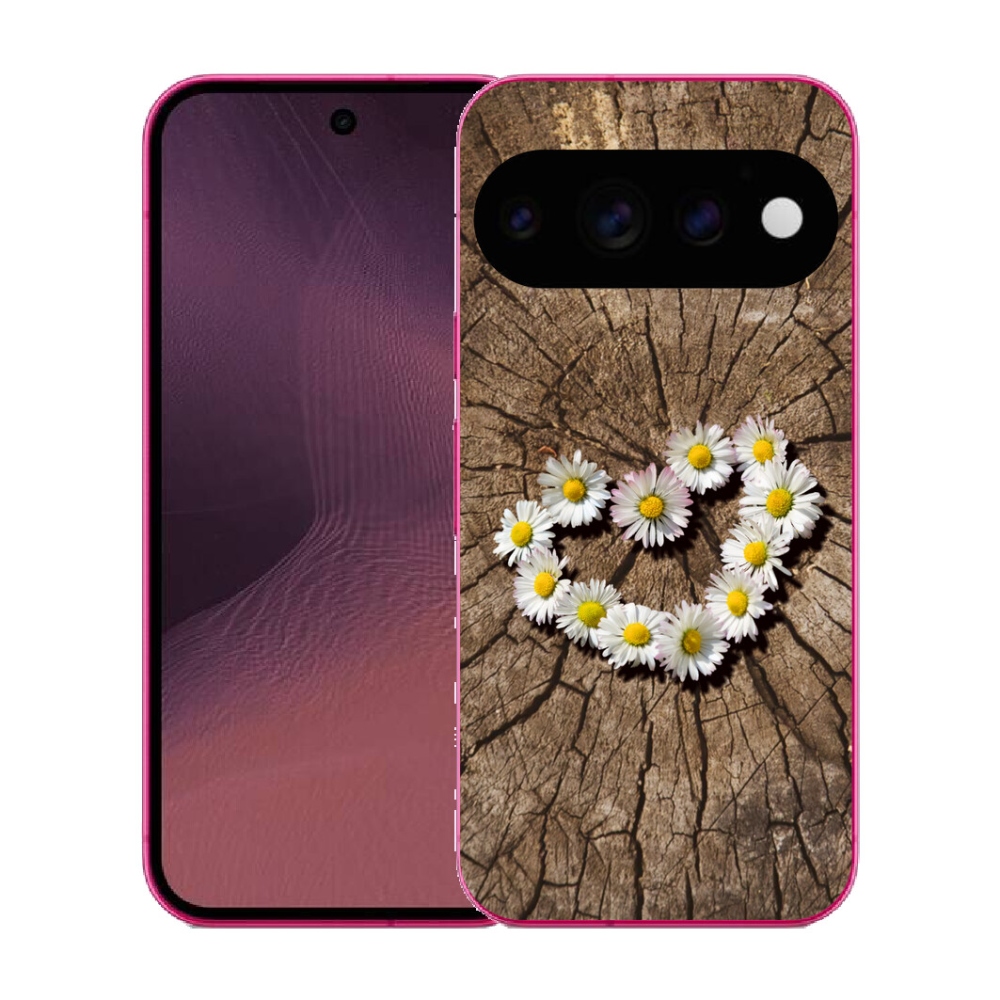 mmCase géltok a Google Pixel 11-hez – margaréta mintás