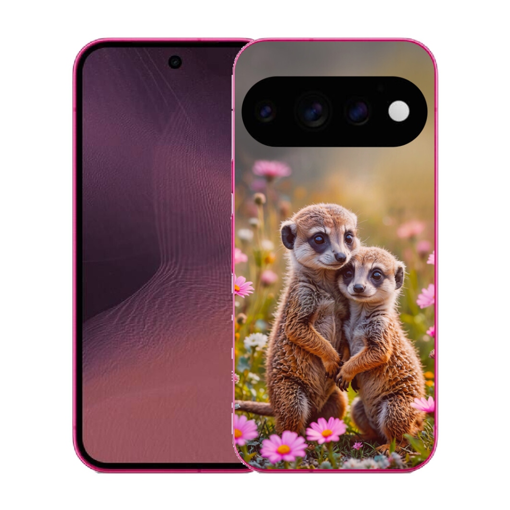 mmCase gél tok a Google Pixel 11-hez – szurikáta-duó