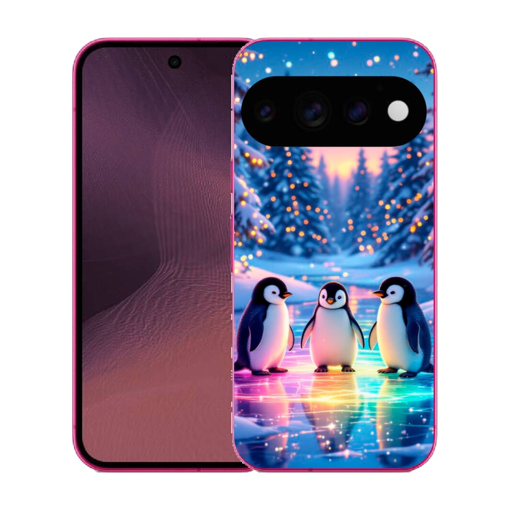 mmCase gél tok a Google Pixel 11-hez – pingvinek