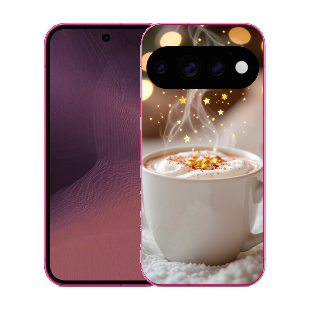mmCase gél tok a Google Pixel 11-hez – karácsonyi forró ital