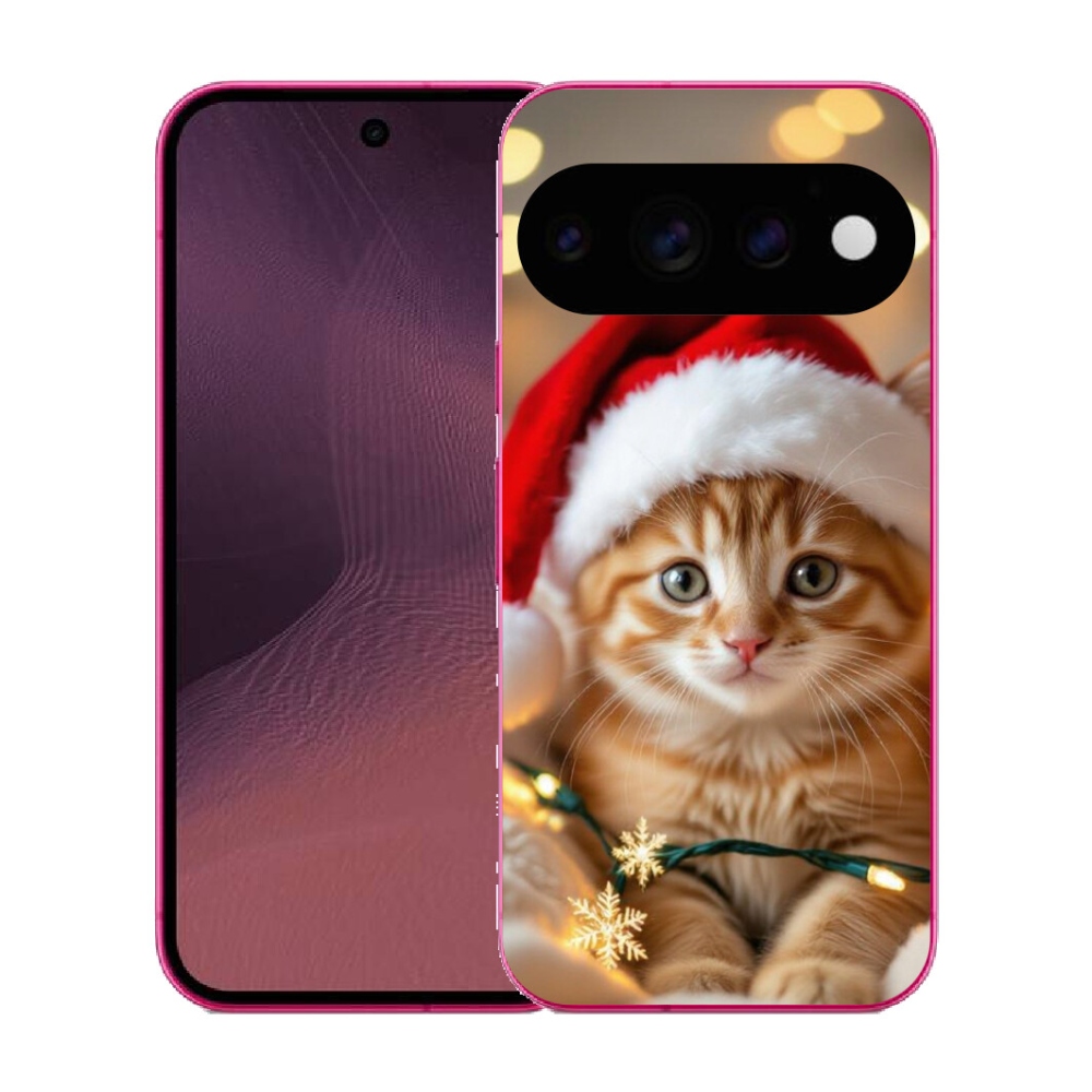mmCase gél tok a Google Pixel 11-hez – karácsonyi cica