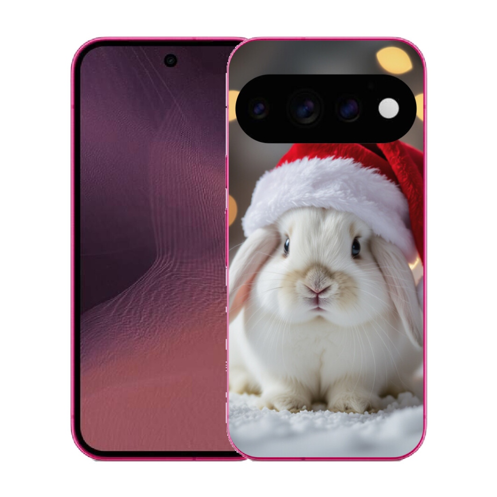mmCase gél tok a Google Pixel 11-hez – karácsonyi nyuszi