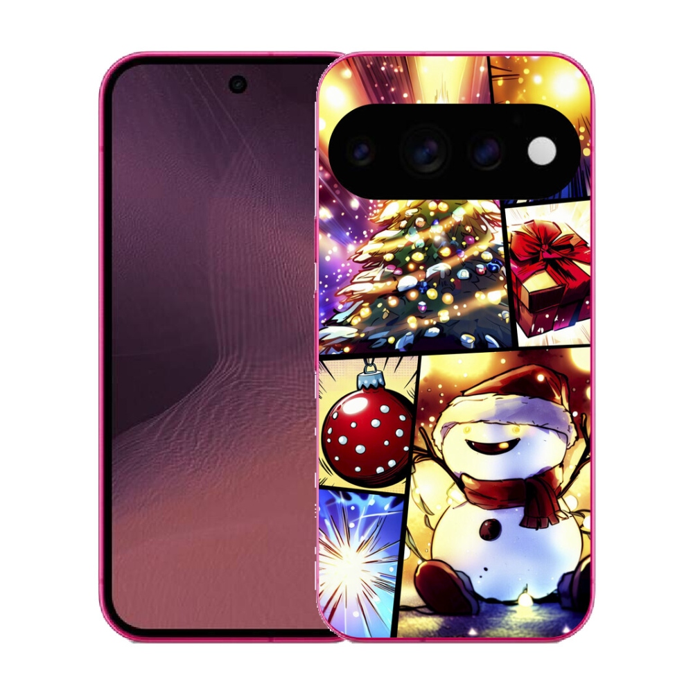 mmCase gél tok a Google Pixel 11-hez – karácsonyi motívumok 1