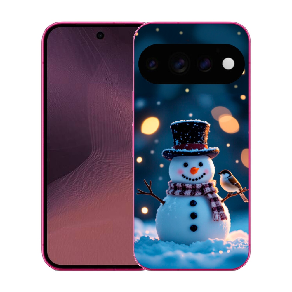 mmCase gél tok a Google Pixel 11-hez – karácsonyi hóember