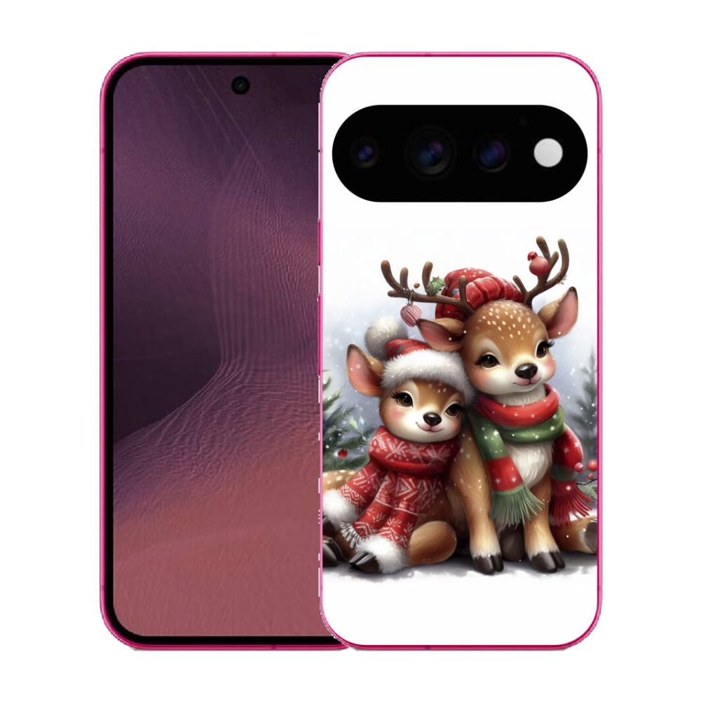 mmCase gél tok a Google Pixel 11-hez – karácsonyi rénszarvasok