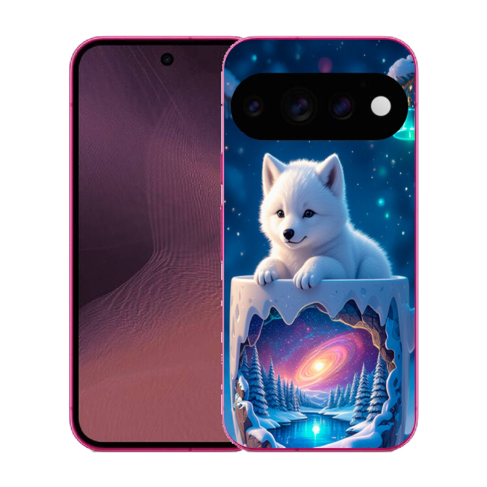 mmCase gél tok a Google Pixel 11-hez – karácsonyi kiskutya