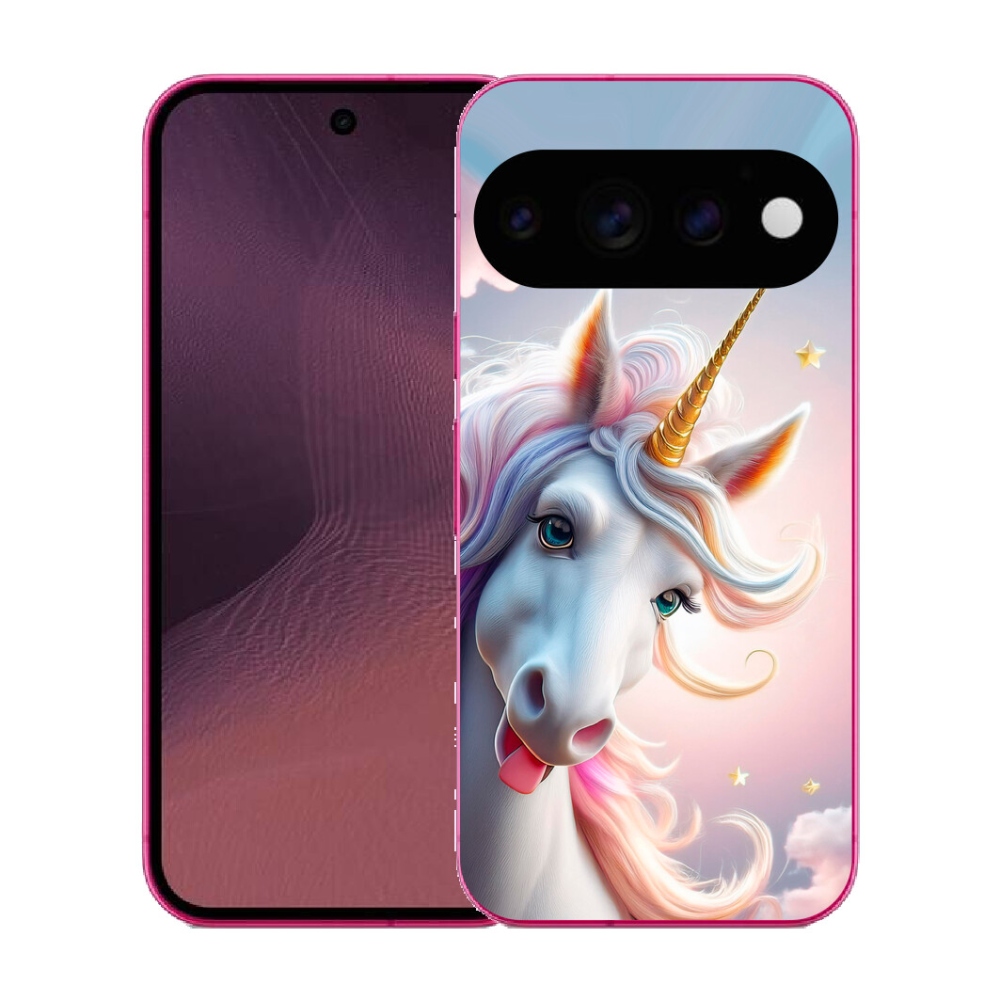 mmCase gél tok a Google Pixel 11-hez – vidám egyszarvú