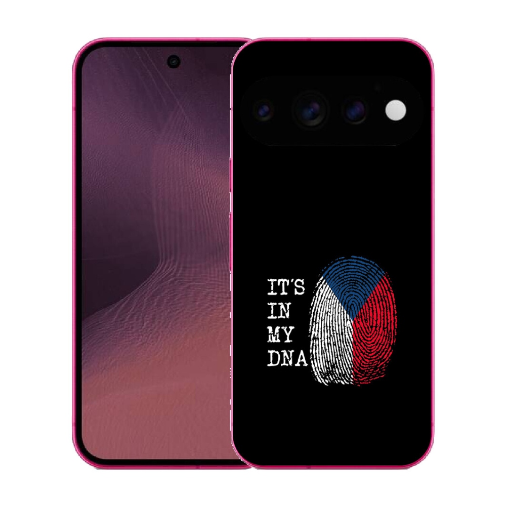 mmCase gél tok a Google Pixel 11-hez – zászló mintás, fekete háttérrel