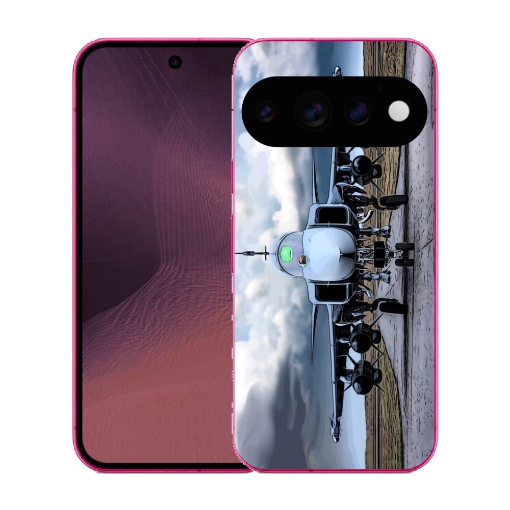 mmCase gél tok a Google Pixel 11-hez – katonai repülőgép