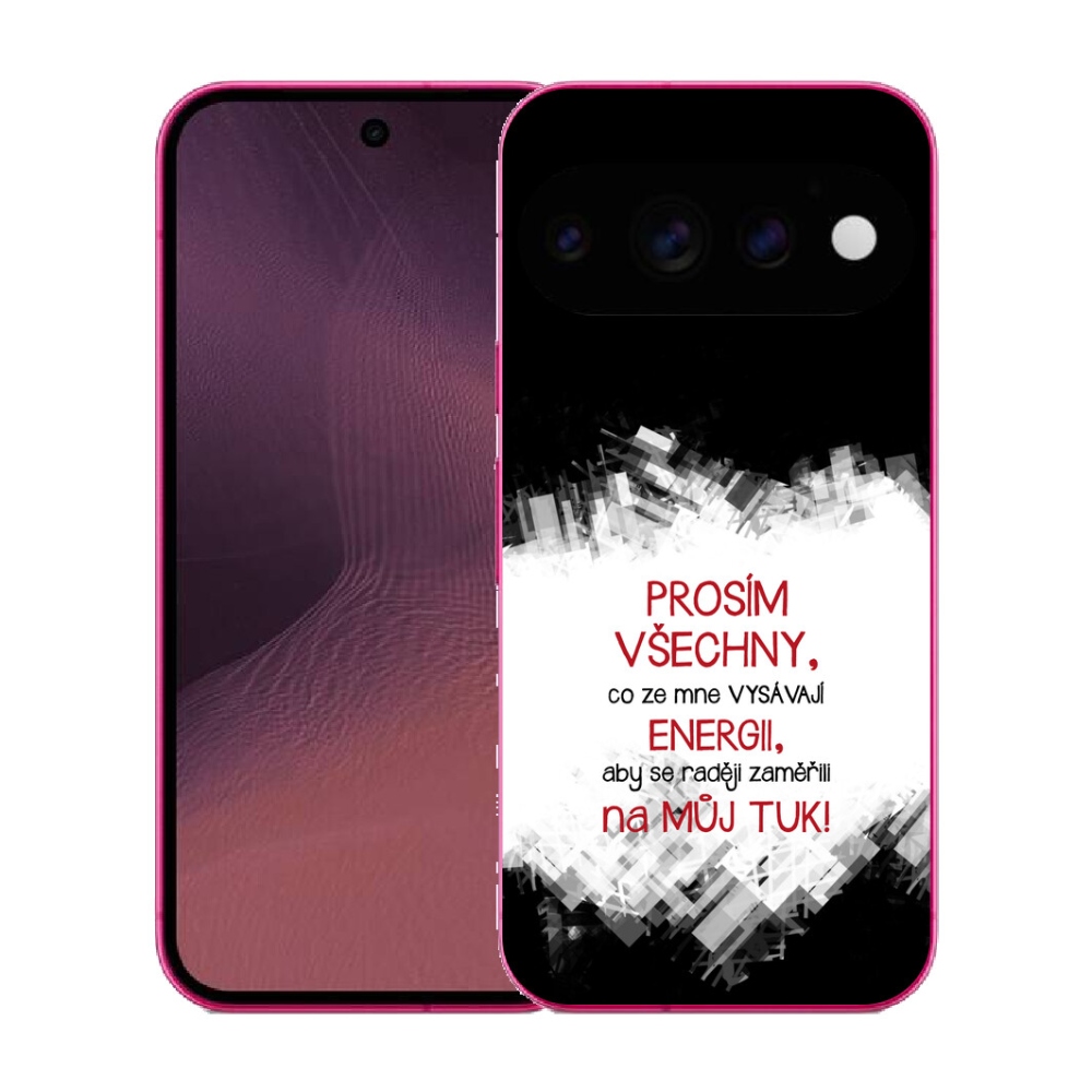 mmCase gél tok a Google Pixel 11-hez – vicces felirat, 1 db, piros