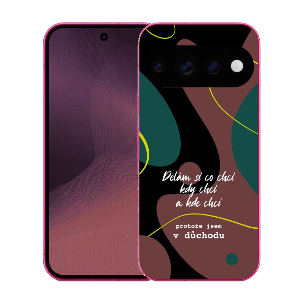 mmCase gél tok a Google Pixel 11-hez – vicces felirat, 10 fekete háttér