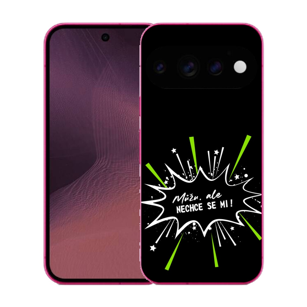 mmCase gél tok a Google Pixel 11-hez – vicces felirat „11”, fekete háttérrel