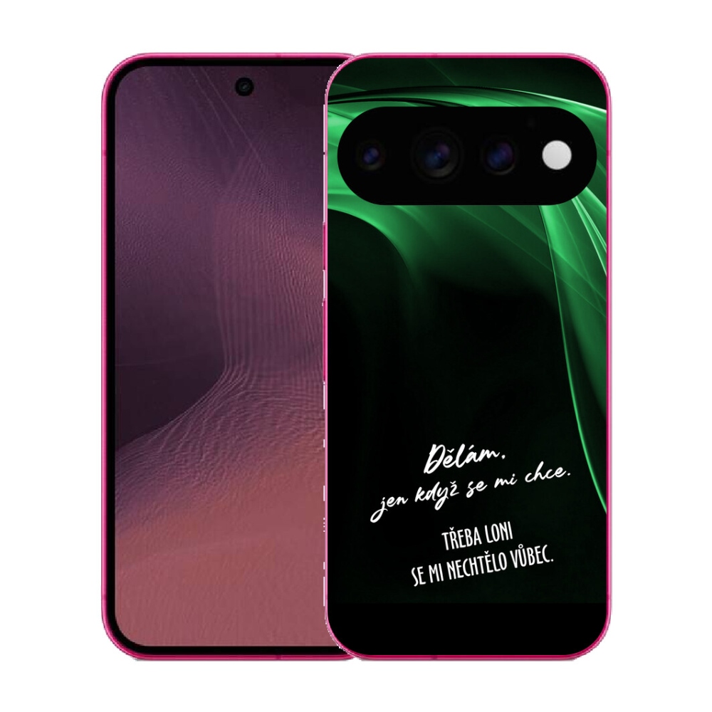 mmCase gél tok a Google Pixel 11-hez – vicces felirat, 12, fekete háttér