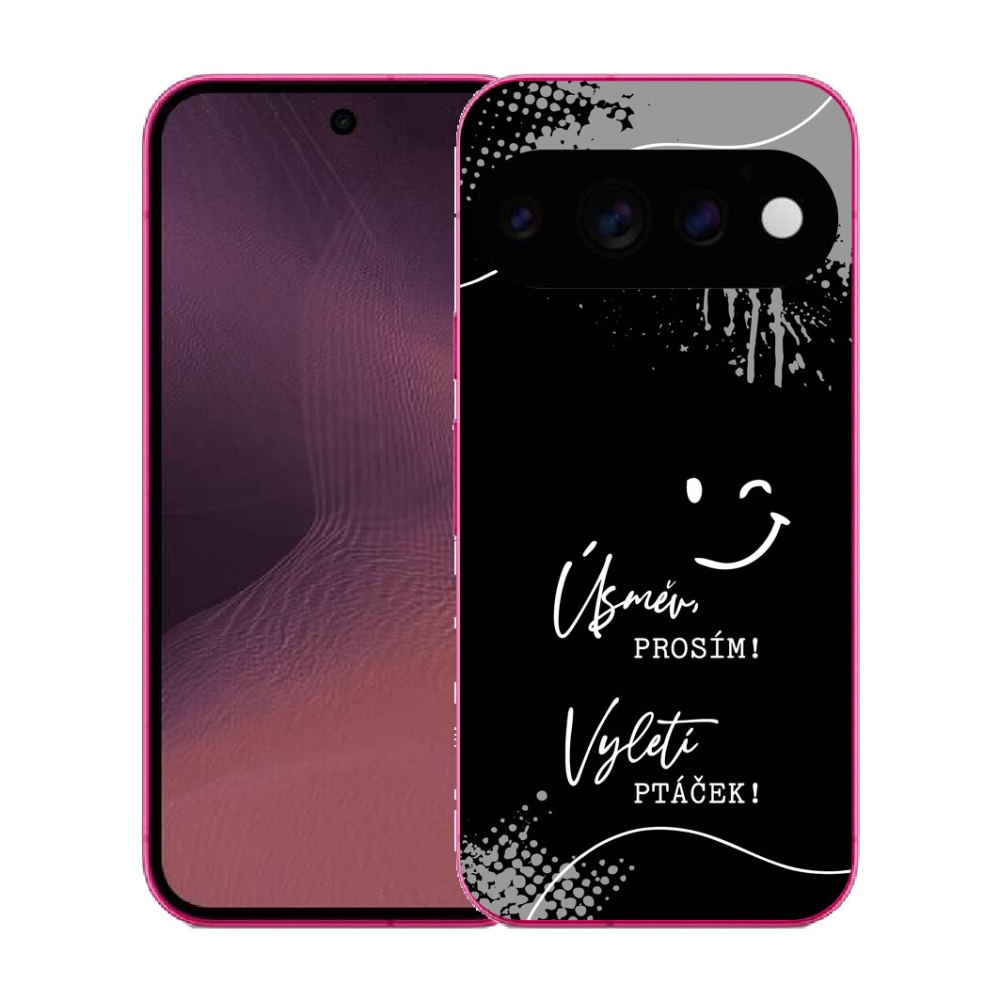 mmCase gél tok a Google Pixel 11-hez – vicces felirat, 4 fekete háttér