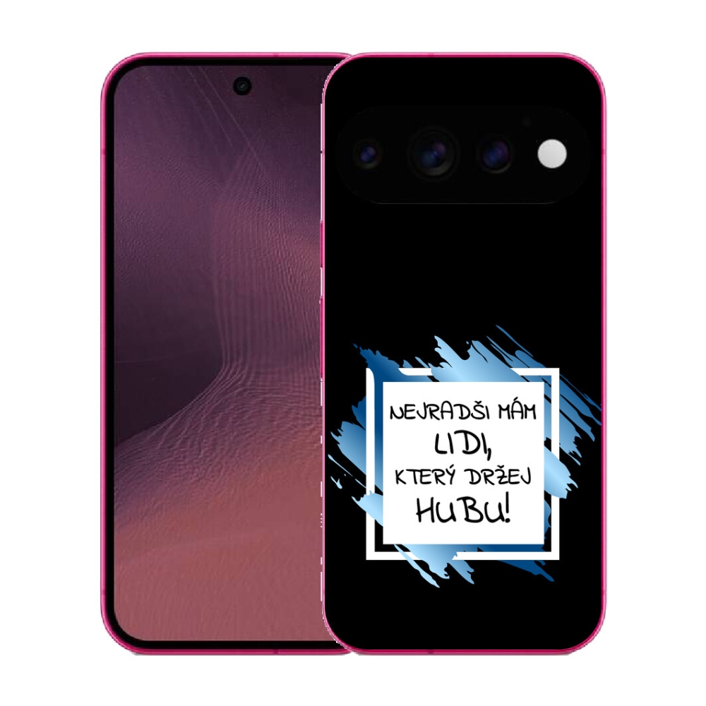 mmCase géltok a Google Pixel 11-hez – vicces felirat, 7 fekete-fehér háttér