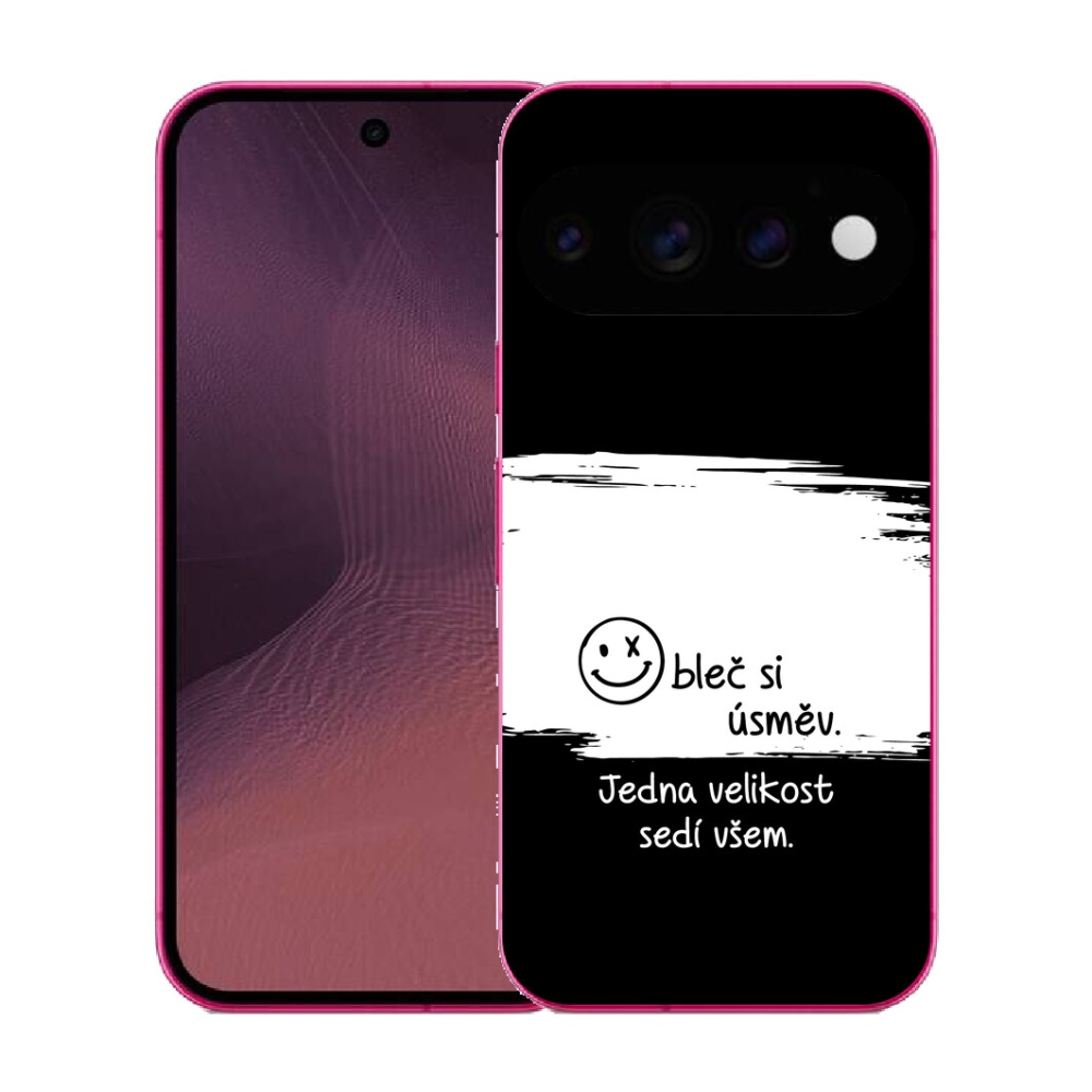 mmCase gél tok a Google Pixel 11-hez – vicces felirat, 8 fekete-fehér háttér