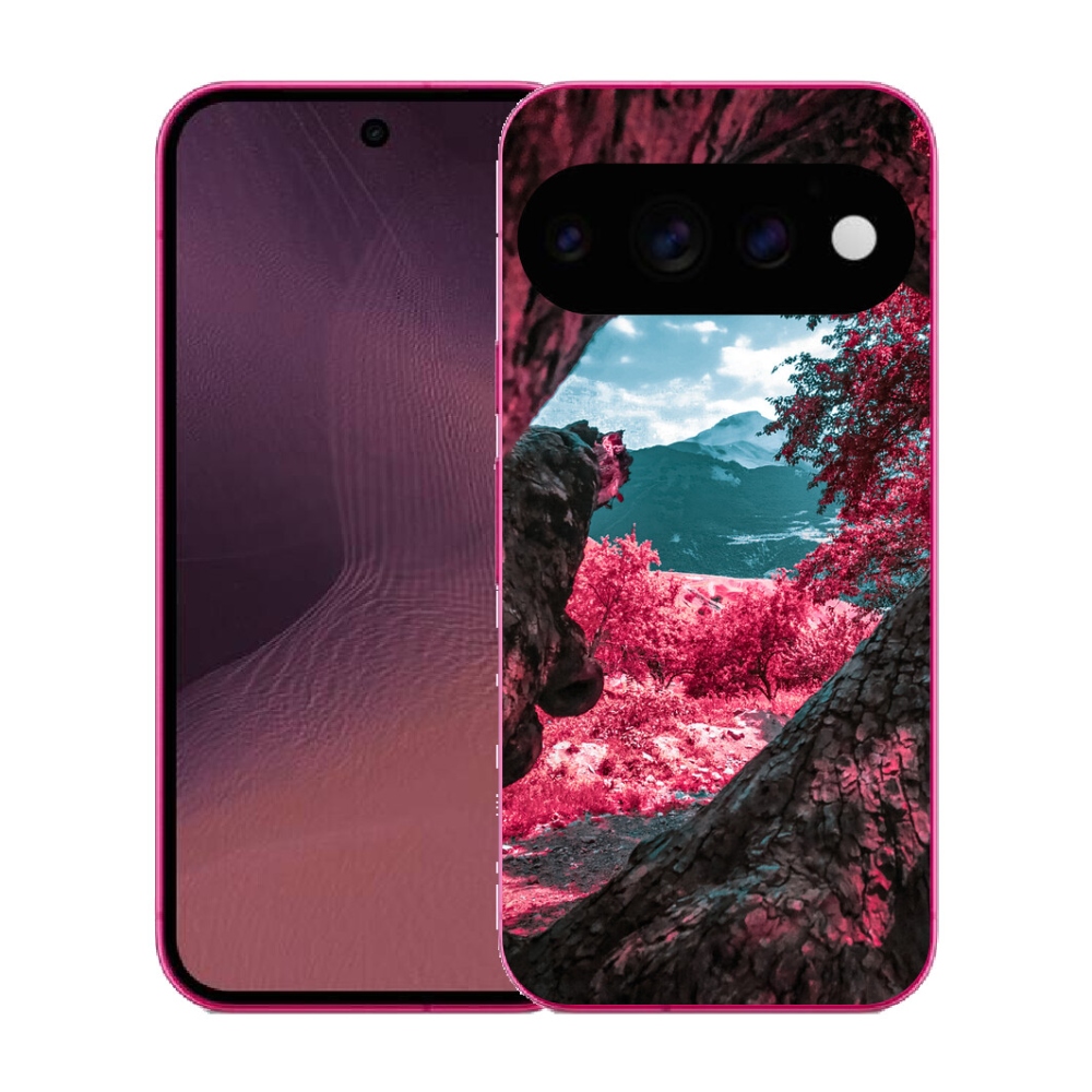 mmCase gél tok a Google Pixel 11-hez – hegyi tájkép