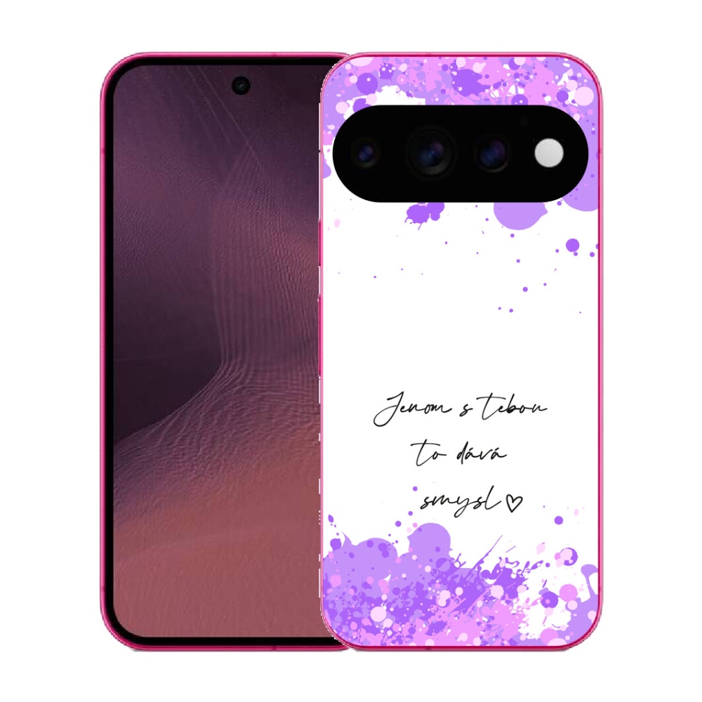 mmCase géltok a Google Pixel 11-hez – „In Love” felirat fehér háttérrel