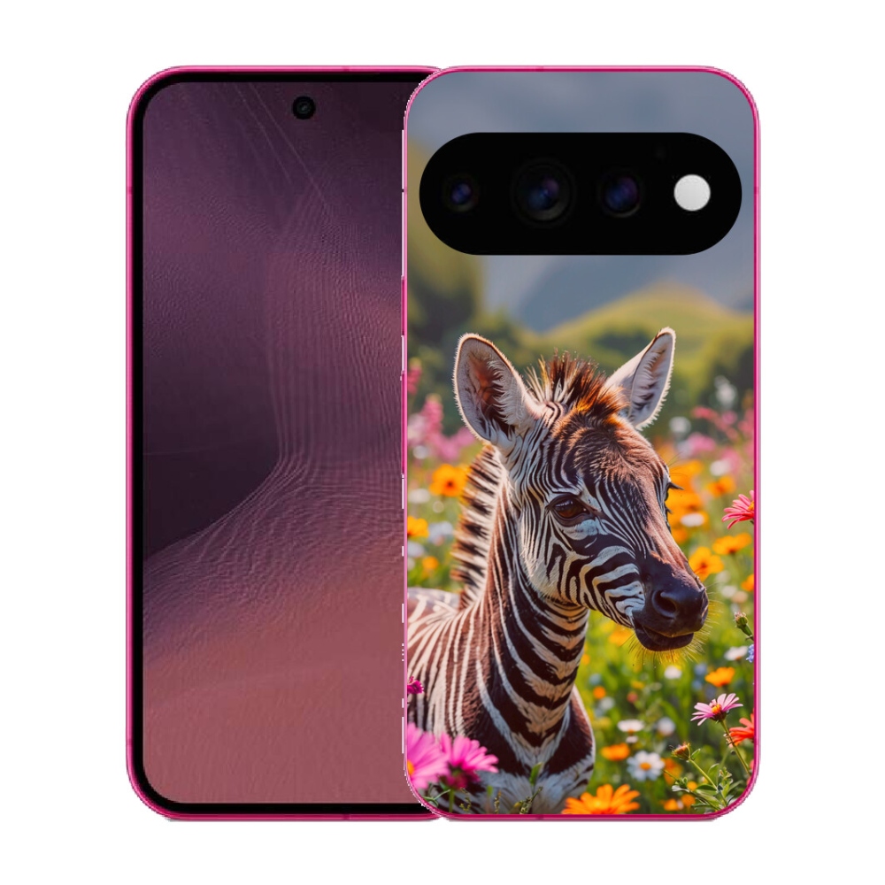 mmCase gél tok a Google Pixel 11-hez – zebra a réten