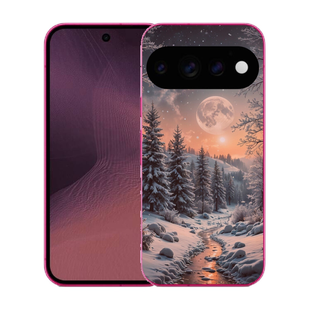 mmCase gél tok a Google Pixel 11-hez – téli táj 2