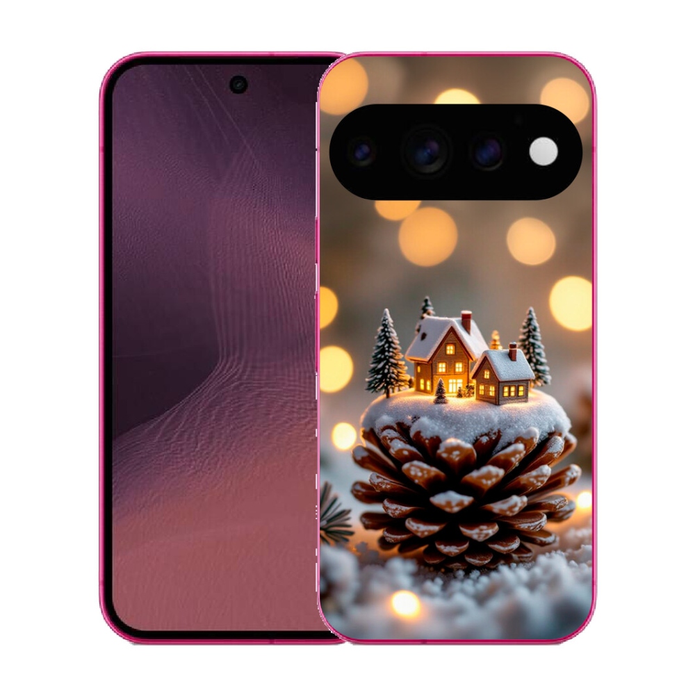 mmCase gél tok a Google Pixel 11-hez – téli falu