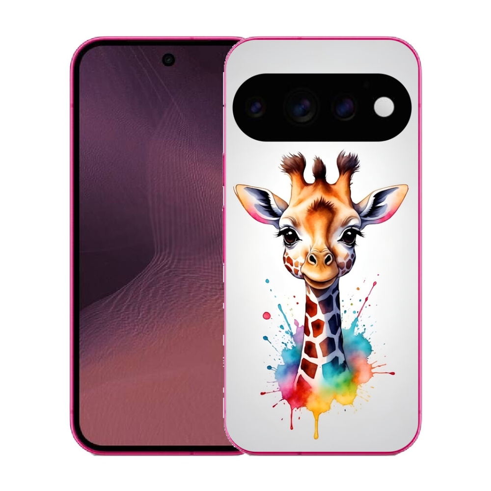mmCase gél tok a Google Pixel 11-hez – zsiráf 1