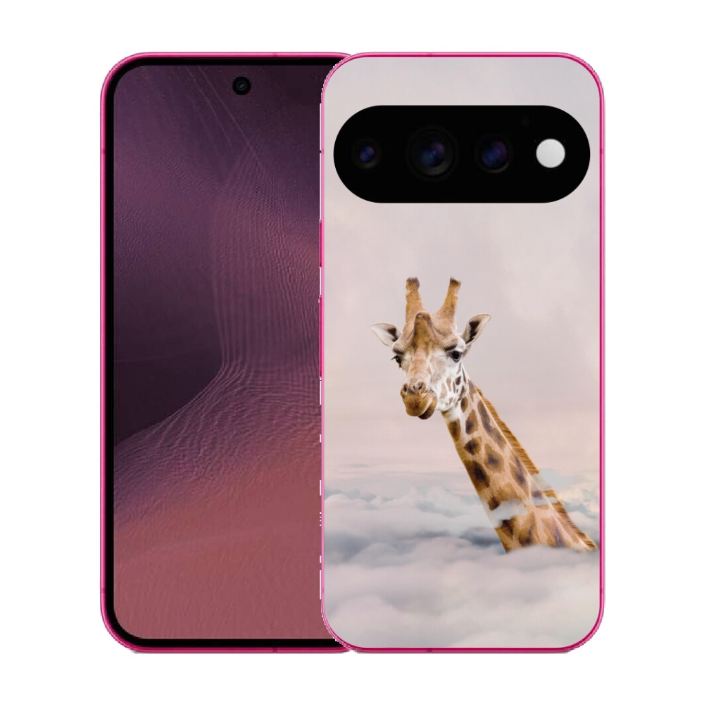 mmCase gél tok a Google Pixel 11-hez – zsiráf a felhők között