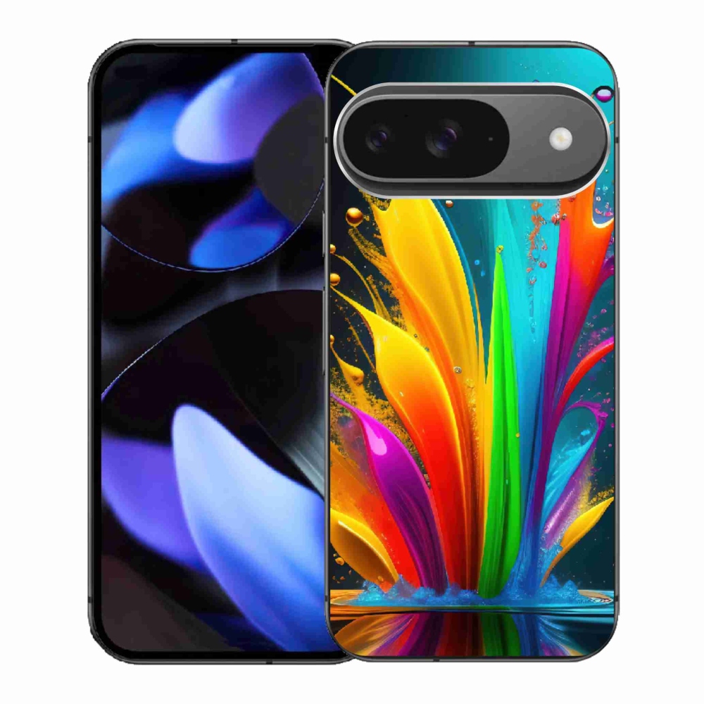 Gél borítás mmCase a Google Pixel 9-hez - absztrakt motívum 1