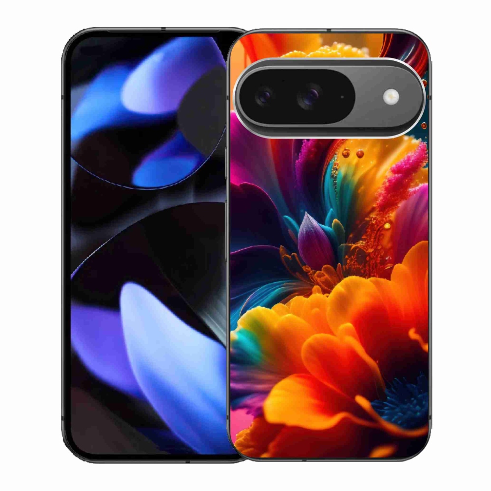 Gél borítás mmCase a Google Pixel 9-hez - absztrakt motívum 2