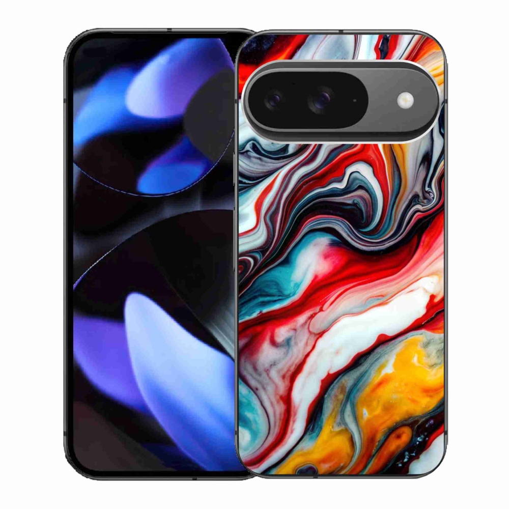Gél borítás mmCase a Google Pixel 9-hez - absztrakt motívum 35