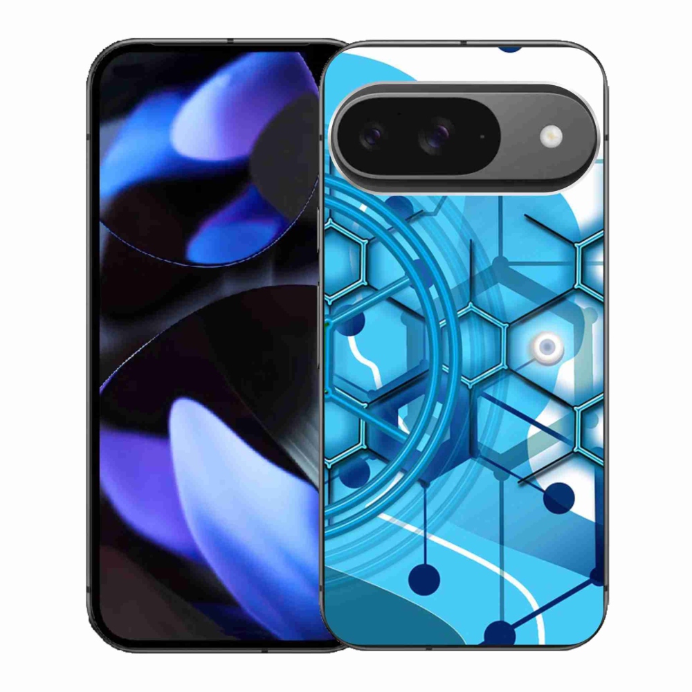 Gél borítás mmCase a Google Pixel 9-hez - absztrakt minta 2
