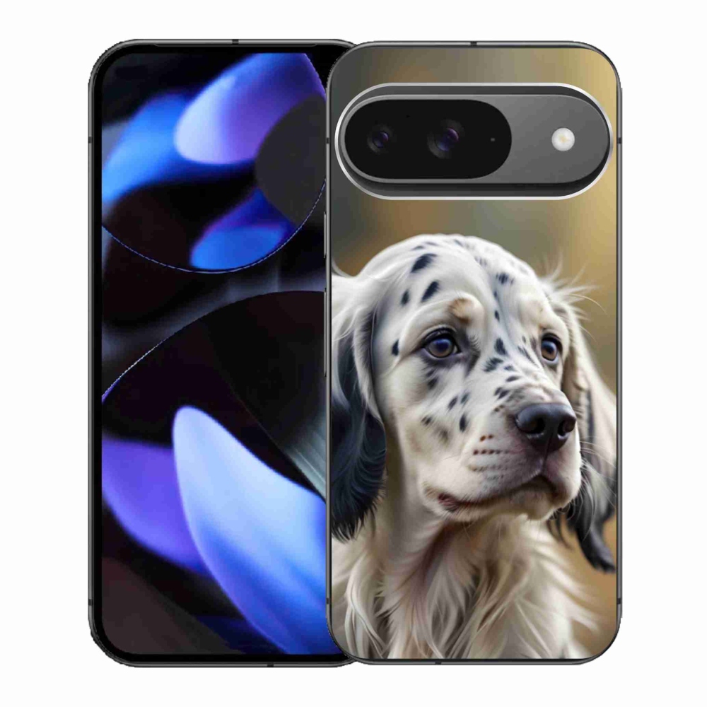 Zselés borítás mmCase a Google Pixel 9-hez - English Setter