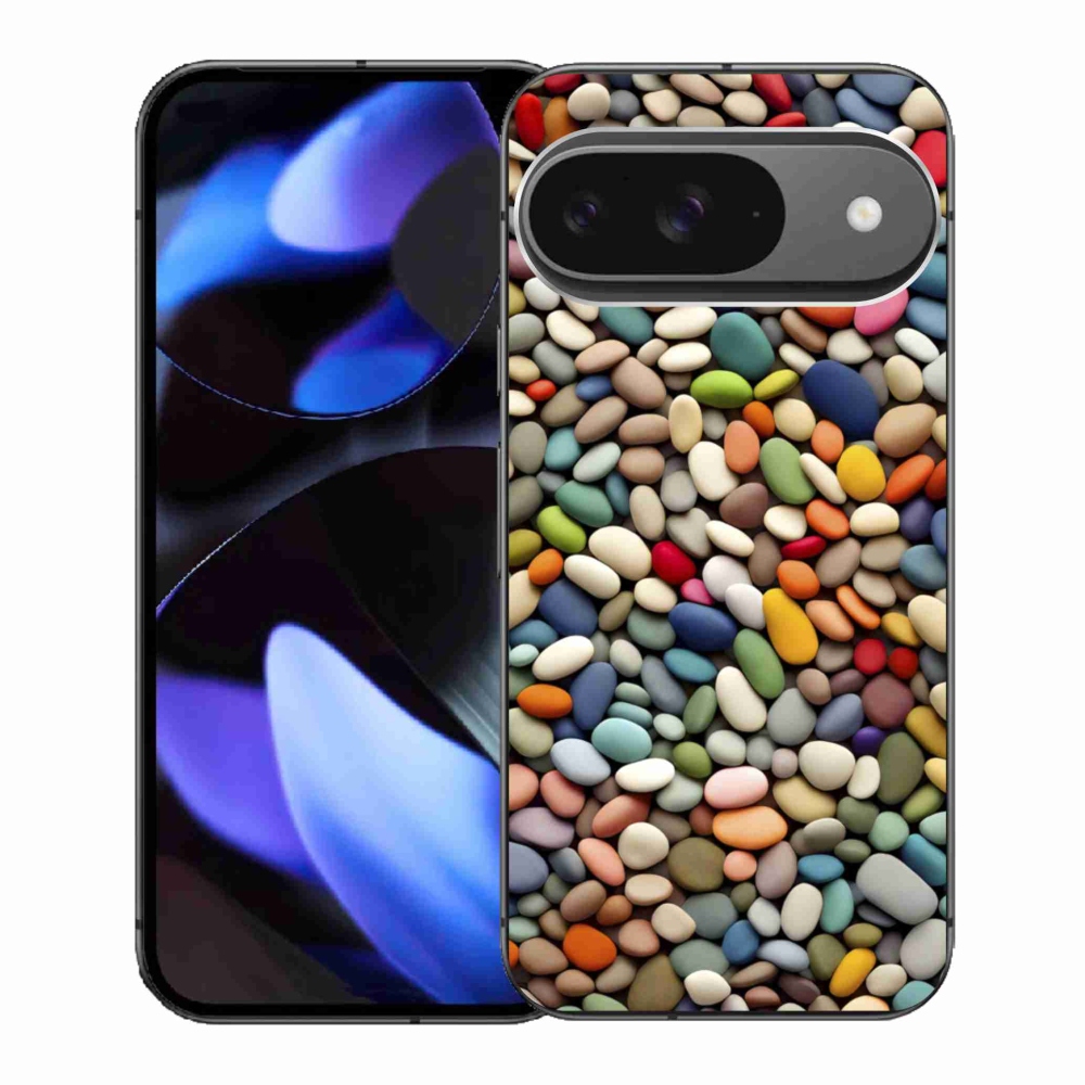 Gél borítás mmCase a Google Pixel 9-hez - színes strasszkövek 2