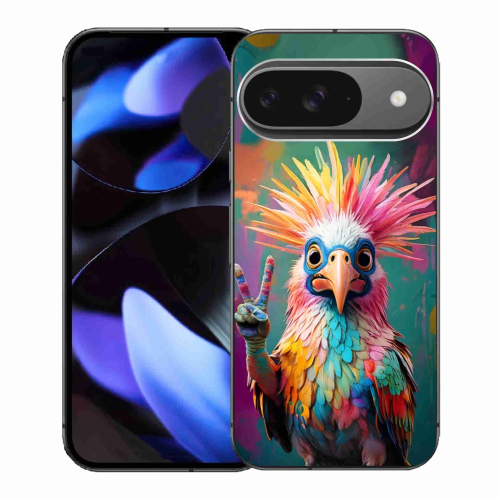 Gél borítás mmCase a Google Pixel 9 számára - színes lázadó