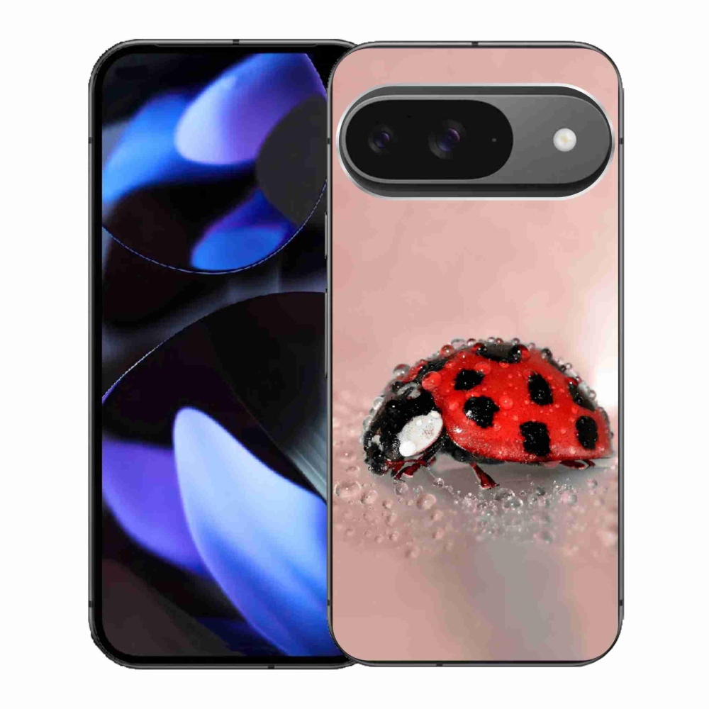 Gél borítás mmCase a Google Pixel 9-hez - katicabogár