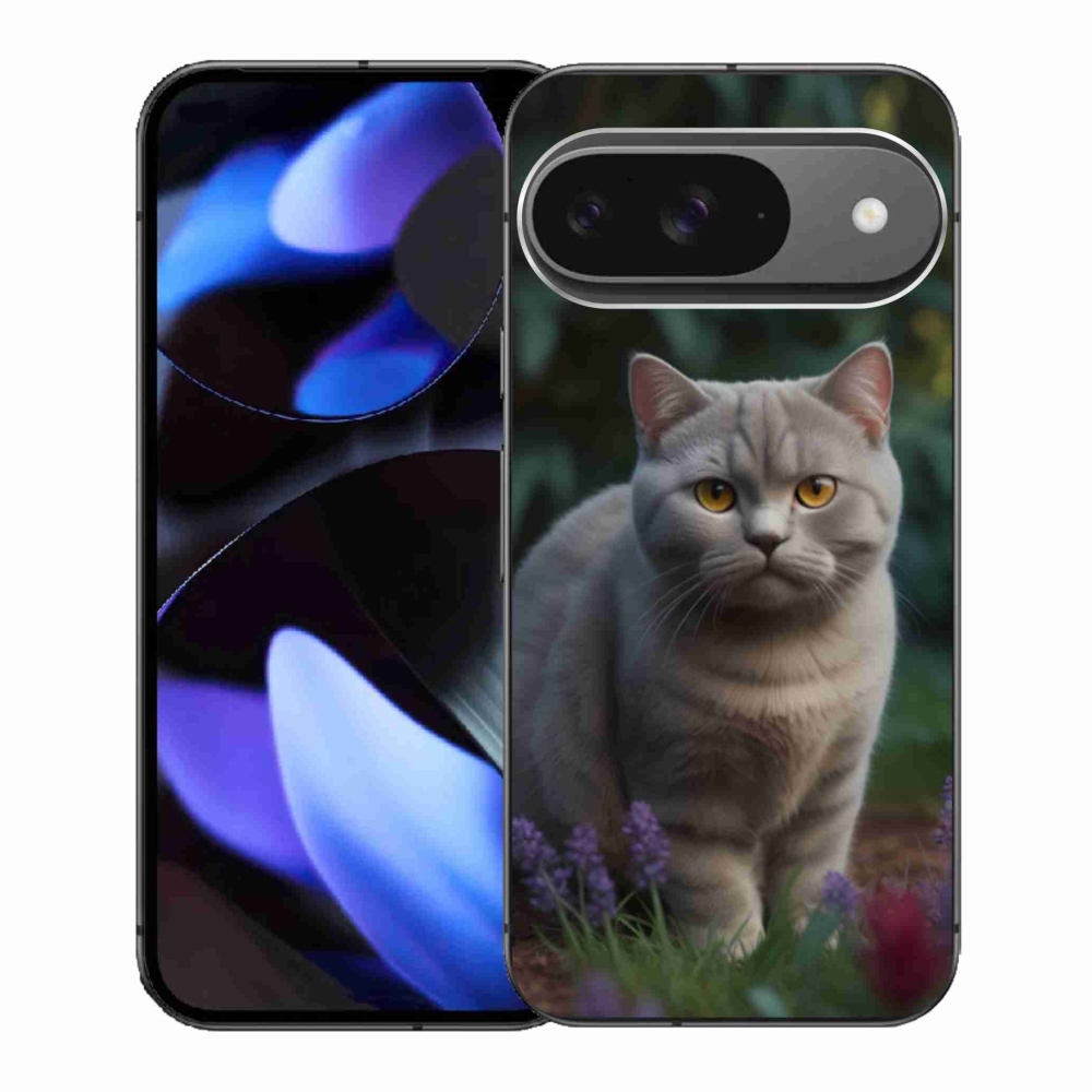 Zselés borítás mmCase a Google Pixel 9-hez - brit macska