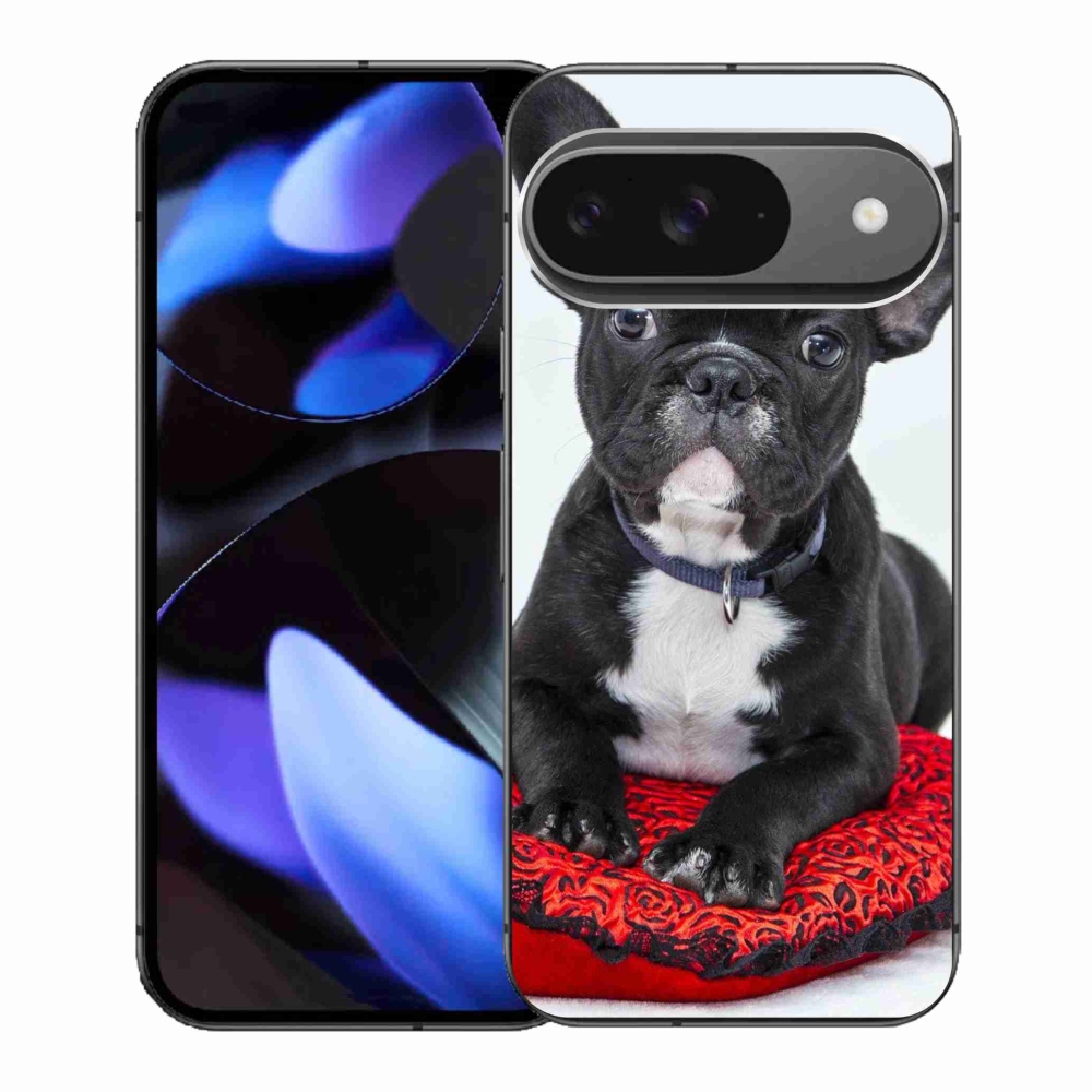 Gél borítás mmCase a Google Pixel 9-hez - bulldog