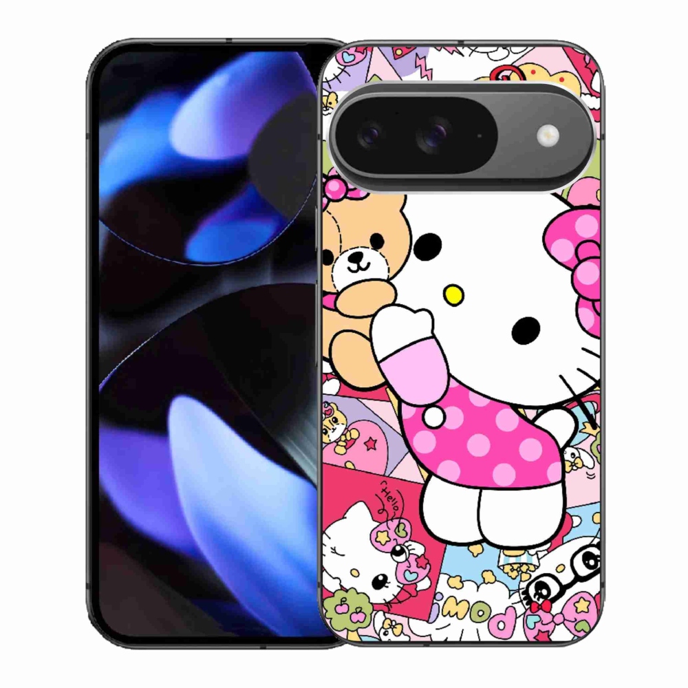 Gél borítás mmCase a Google Pixel 9-hez - aranyos cica