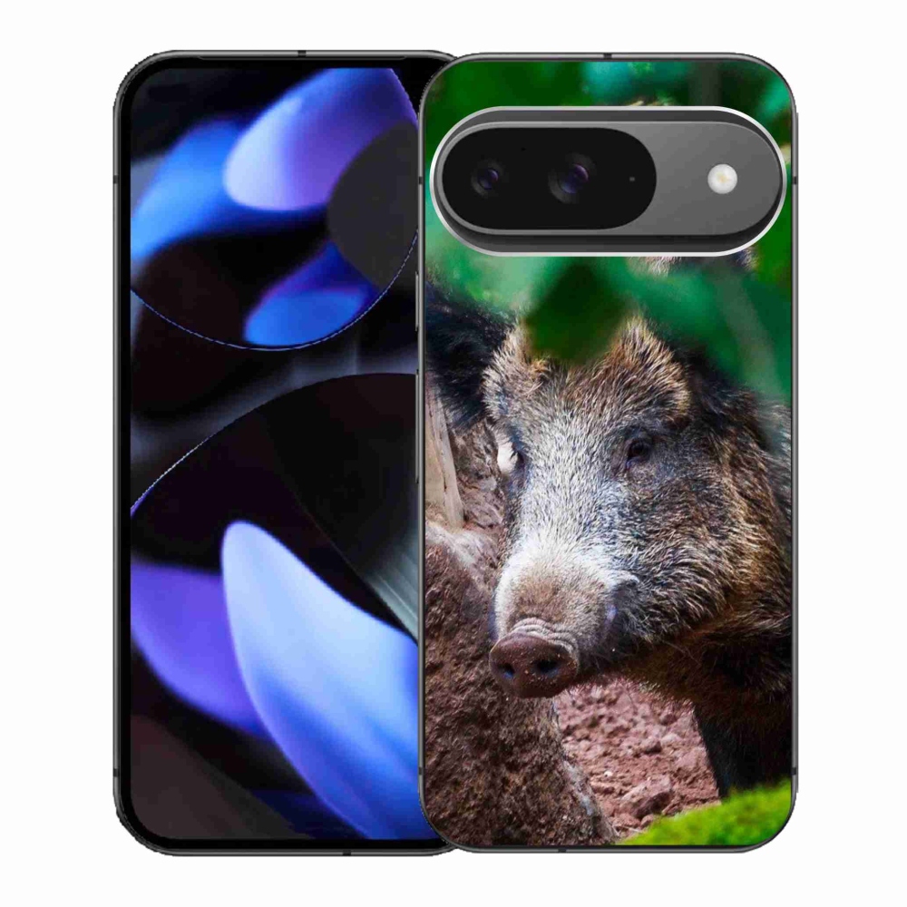 Gél borítás mmCase a Google Pixel 9-hez - vaddisznó